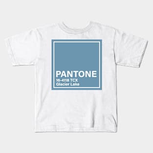 Pantone 16-4118 TCX Glacier Lake Kids T-Shirt